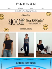 Email Inspiration from Pacsun