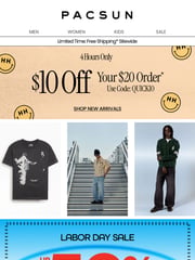 Email Inspiration from Pacsun