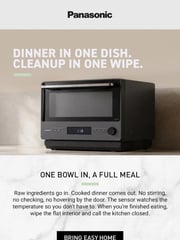 Email Inspiration from Panasonic