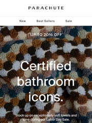 Email Inspiration from Parachute