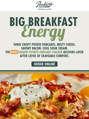 Email Inspiration from Perkins Restaurant & Bakery