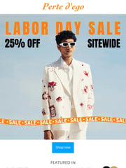 Email Inspiration from Perte D'ego