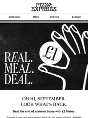 Email Inspiration from PizzaExpress