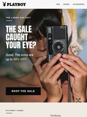 Email Inspiration from Playboy
