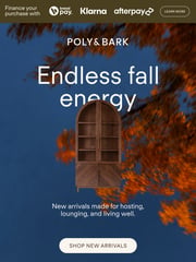 Email Inspiration from Poly & Bark