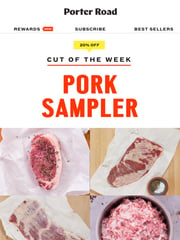 Email Inspiration from Porter Road