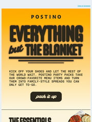 Email Inspiration from Postino
