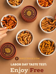 Email Inspiration from Pretzels.com