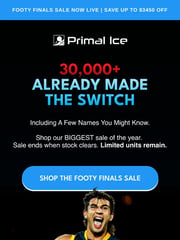 Email Inspiration from Primal Ice