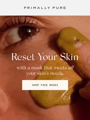 Email Inspiration from Primally Pure
