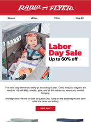 Email Inspiration from Radio Flyer
