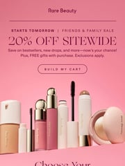 Email Inspiration from Rare Beauty