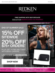 Email Inspiration from Redken