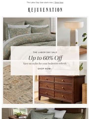 Email Inspiration from Rejuvenation