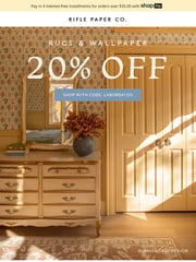 Email Inspiration from Rifle Paper Co.