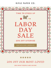 Email Inspiration from Rifle Paper Co.
