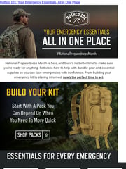 Email Inspiration from Rothco