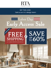 Email Inspiration from RTA Cabinet Store