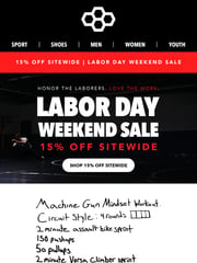 Email Inspiration from RUDIS