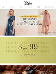 Email Inspiration from Rue La La