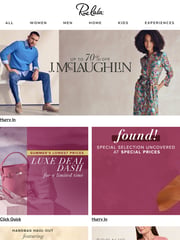 Email Inspiration from Rue La La
