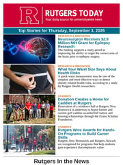Email Inspiration from Rutgers Today