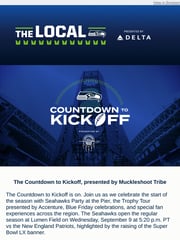 Email Inspiration from Seattle Seahawks
