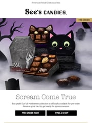 Email Inspiration from See's Candies
