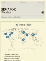 Email Inspiration from Semafor Flagship