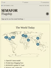 Email Inspiration from Semafor Flagship