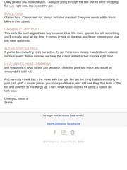 Email Inspiration from SKATIE