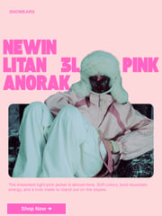 Email Inspiration from Snowears