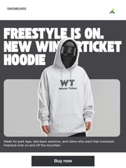 Email Inspiration from Snowears