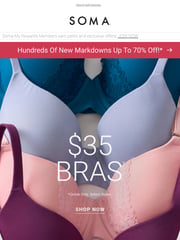 Email Inspiration from Soma