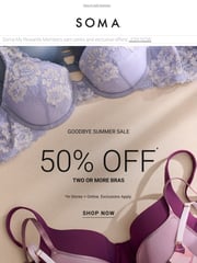 Email Inspiration from Soma