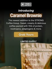 Email Inspiration from STRONG Coffee