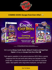 Email Inspiration from Super Rare Games