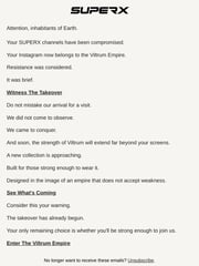 Email Inspiration from SUPERX