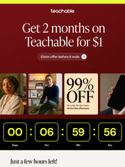 Email Inspiration from Teachable
