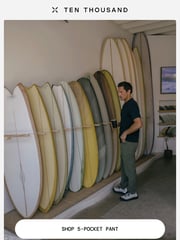 Email Inspiration from TEN THOUSAND