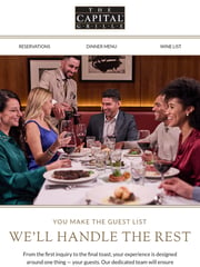 Email Inspiration from The Capital Grille