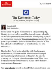 Email Inspiration from The Economist Today