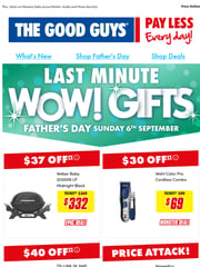 Email Inspiration from The Good Guys