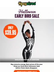 Email Inspiration from Tipsy Elves