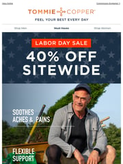 Email Inspiration from Tommie Copper