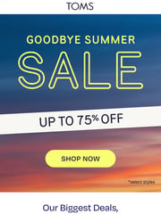 Email Inspiration from TOMS