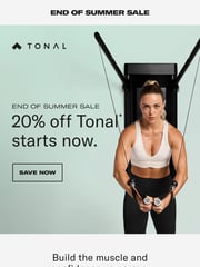 Email Inspiration from Tonal