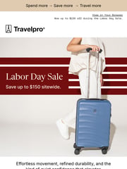 Email Inspiration from Travelpro