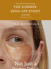 Email Inspiration from True Botanicals