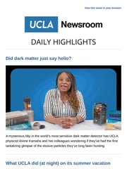 Email Inspiration from UCLA Newsroom